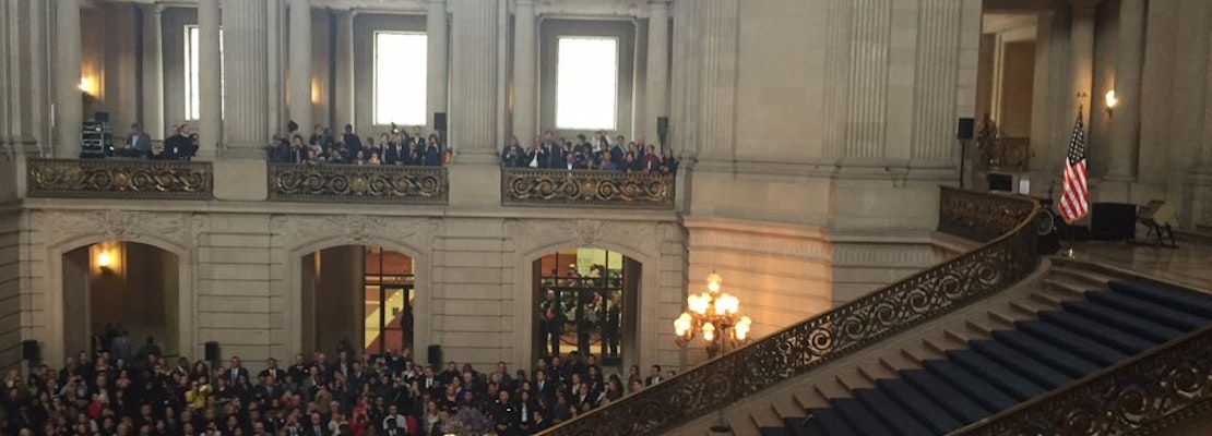 Pomp And Protesters: Inside Mayor Ed Lee's 2016 Inauguration