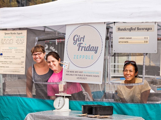 Girl Friday Zeppole Joins Ferry Plaza Farmers Market Today