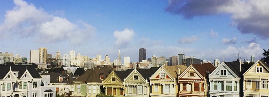New Super Bowl '50' Statue Facing Painted Ladies Has Already Been Vandalized [Updated]