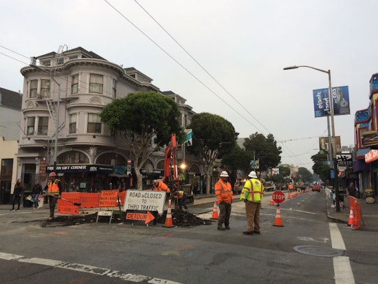 Upper Haight infrastructure project to go dormant from Thanksgiving to New Year's