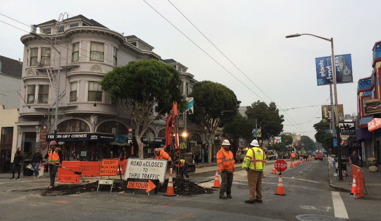 Upper Haight infrastructure project to go dormant from Thanksgiving to New Year's