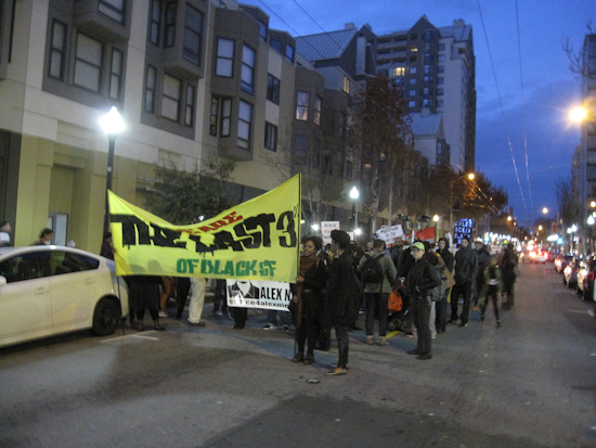 Protesters In The Fillmore Rally Against Police Violence, Gentrification