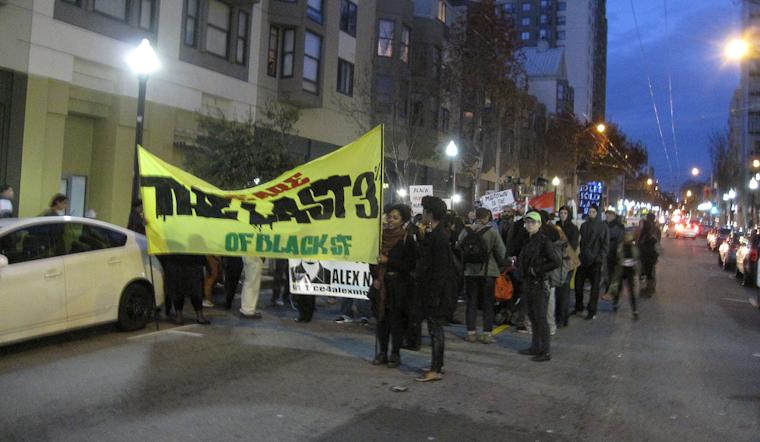 Protesters In The Fillmore Rally Against Police Violence, Gentrification