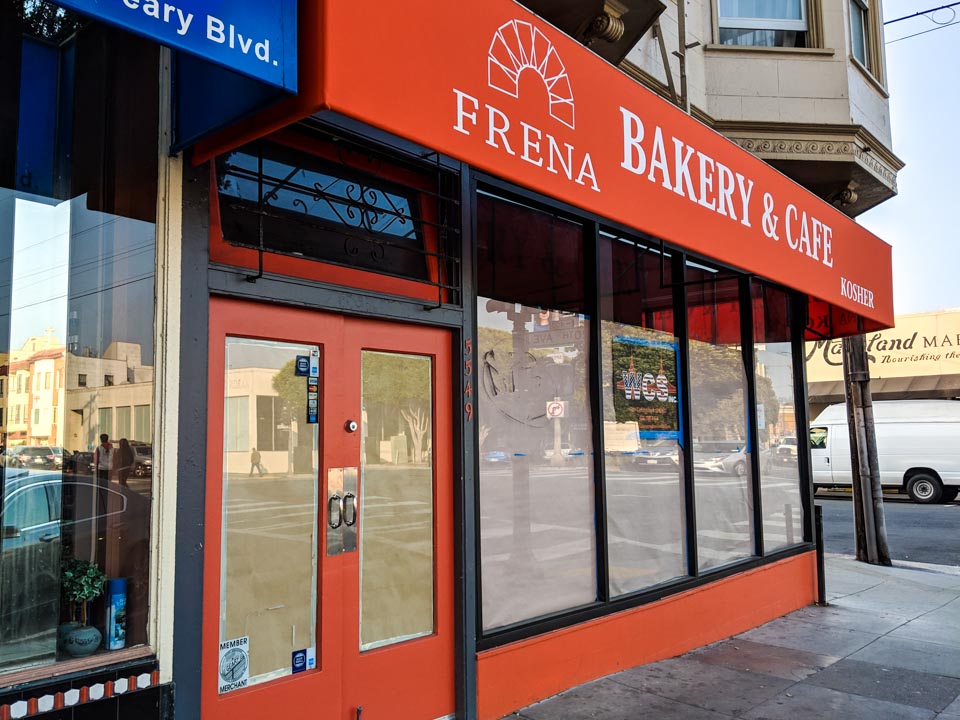 Kosher bakery Frena within weeks of opening Richmond District location