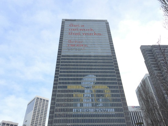 High-Rise Super Bowl Ads Draw Activist's Ire