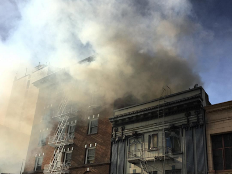 Fire Breaks Out At Jones & O'Farrell [Updated]
