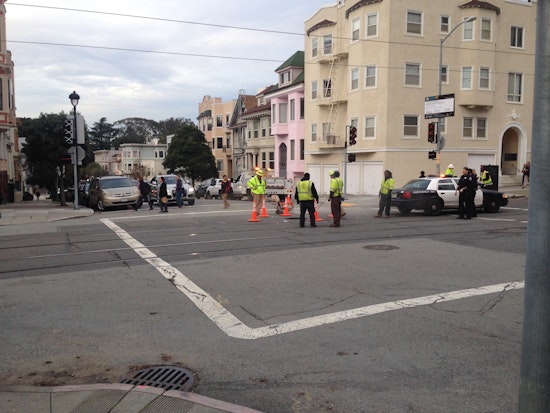 Sinkhole At 4th & Irving Delays Evening N-Judah Commute [Updated]