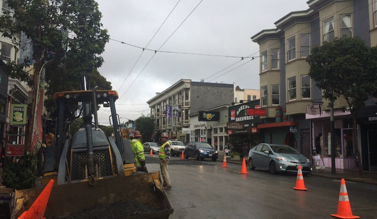 1600 Block Of Haight Disrupted For Sinkhole Repairs