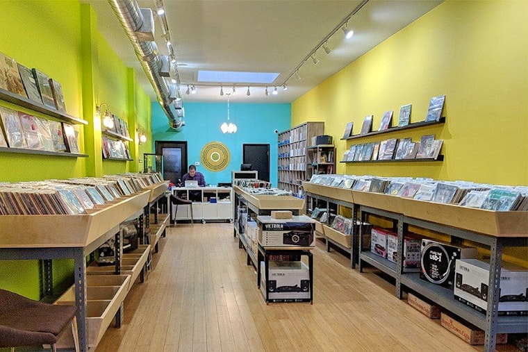 Find vinyl records and more at Andersonville's new Rattleback Records
