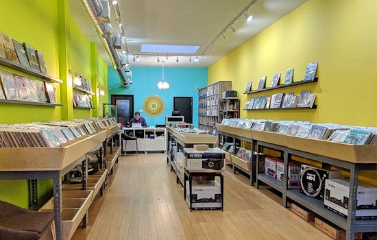 Find vinyl records and more at Andersonville's new Rattleback Records