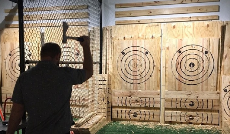 New axe throwing spot Ratchet Hatchet Houston now open in Montrose