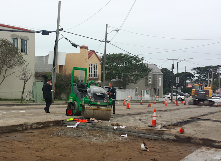 Construction Worker Critically Injured By Steamroller At 18th Ave. & Vicente