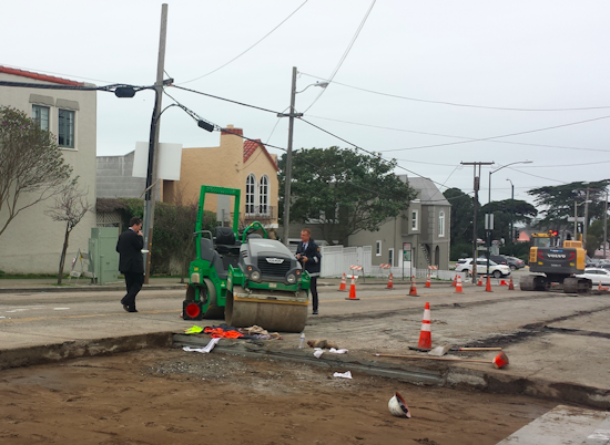 Construction Worker Critically Injured By Steamroller At 18th Ave. & Vicente