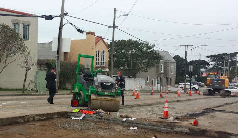 Construction Worker Critically Injured By Steamroller At 18th Ave. & Vicente