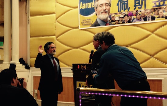 Peskin's Chinatown Swearing-In Ceremony Draws 900 Supporters