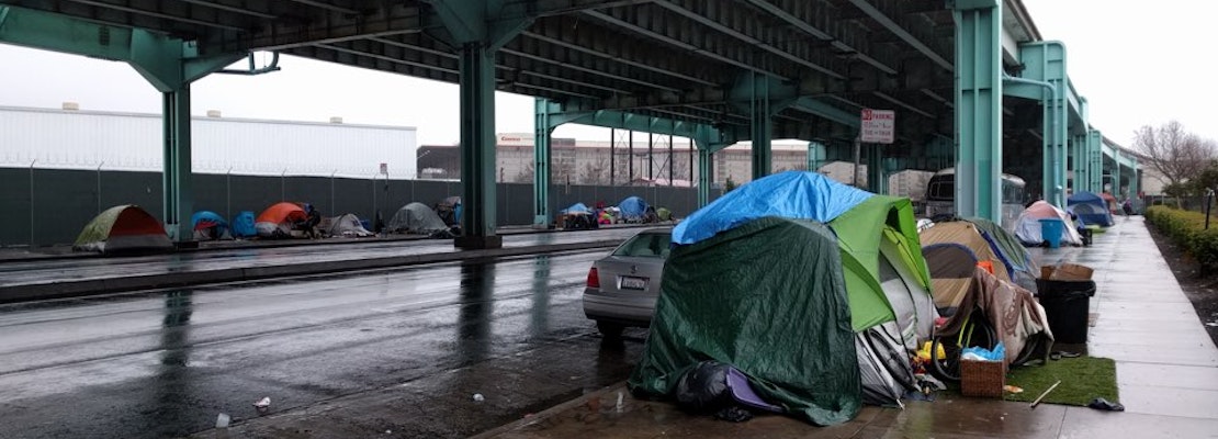 Division Street's Homeless Residents Discuss Sidewalk Cleanings, Reported Tent Seizures