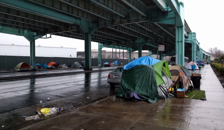 Division Street's Homeless Residents Discuss Sidewalk Cleanings, Reported Tent Seizures