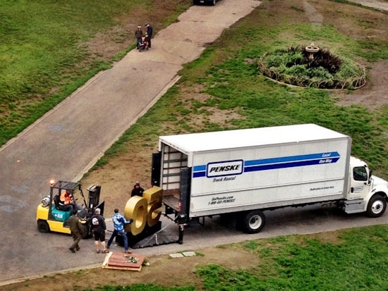 Super Bowl 50 Statue Removed From Alamo Square After Repeated Vandalism
