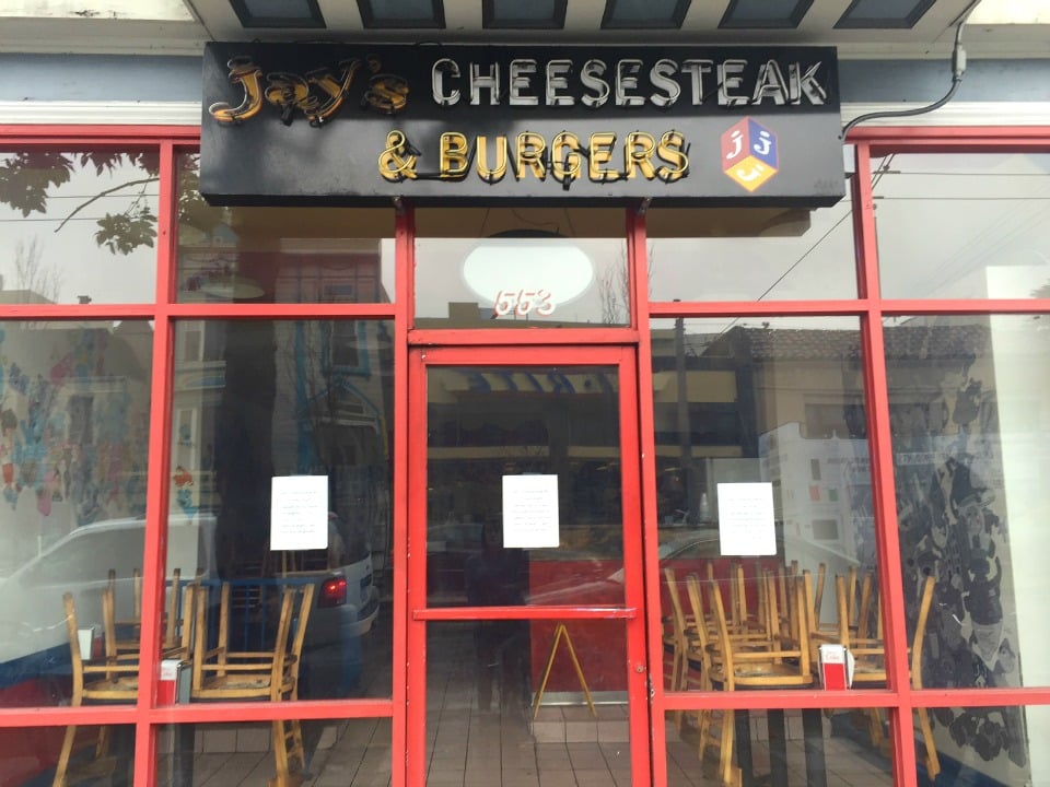 Jay's Cheesesteak Has Closed After 14 Years On Divisadero