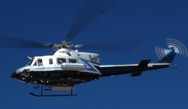 Low-Flying Helicopter Measuring City's Radiation Levels This Week