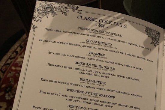 West Loop gets a new cocktail bar: The Darling