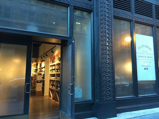 NYC's Flatiron Wines & Spirits Opens Today At Palace Hotel