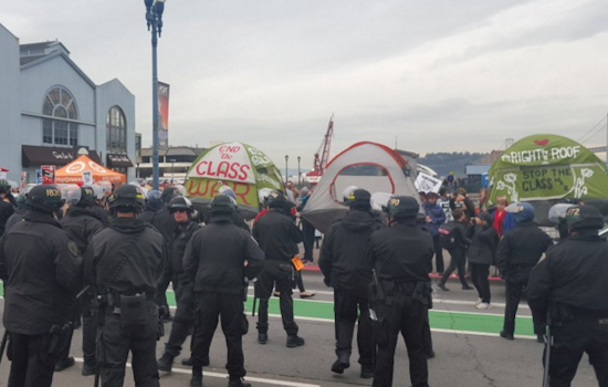 #TackleHomelessness Protest Descends On Super Bowl City