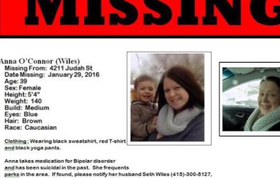 Tomorrow: Golden Gate Park Search Planned For Missing Outer Sunset Woman