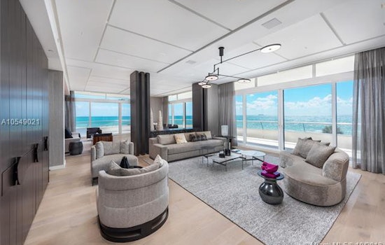 What's the most expensive residential rental on the market in Miami Beach?