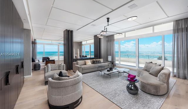 What's the most expensive residential rental on the market in Miami Beach?