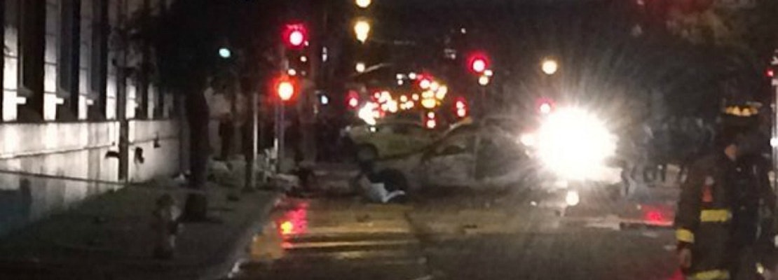 Car Chase Ends In Fiery Crash In SoMa, 3 Fatalities Reported [Updated]