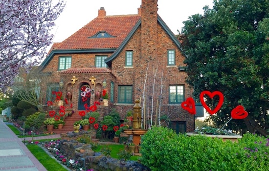 The Story Of Corona Heights' 'Storybook House' And Its Holiday Decor