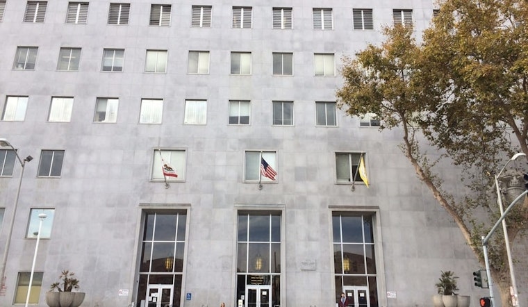 Woman arrested for lighting incendiary device at Hall of Justice