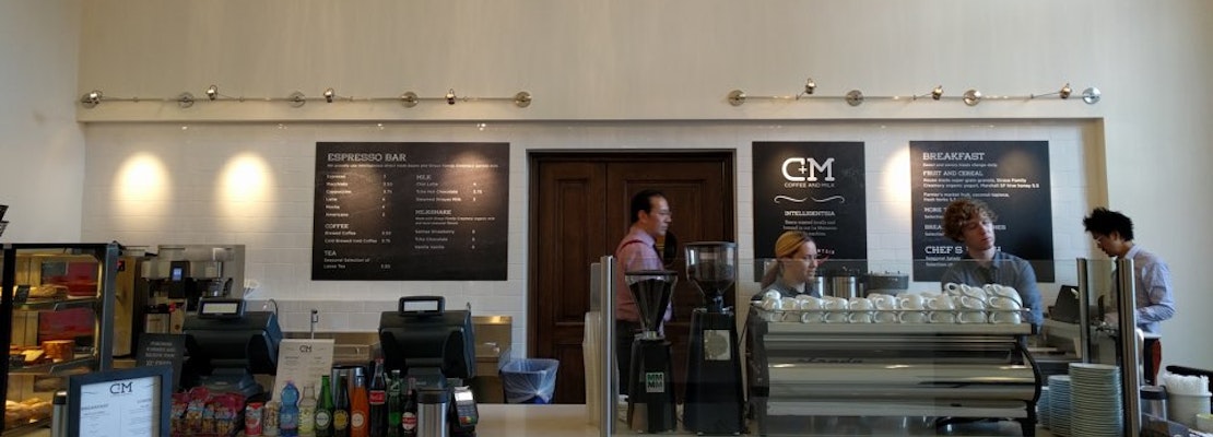 C+M Coffee And Milk Now Open In Van Ness' War Memorial Building