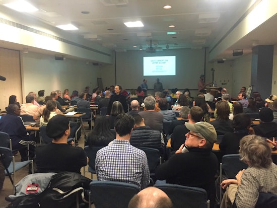 Community Meeting Draws Irate Crowd In Opposition To Sharper Future's Move