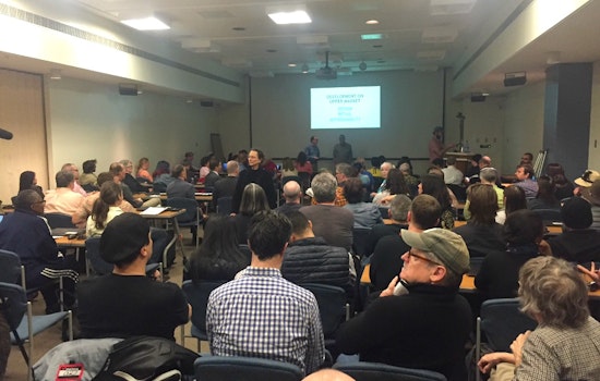 Community Meeting Draws Irate Crowd In Opposition To Sharper Future's Move