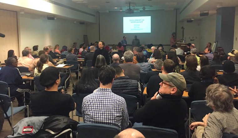 Community Meeting Draws Irate Crowd In Opposition To Sharper Future's Move