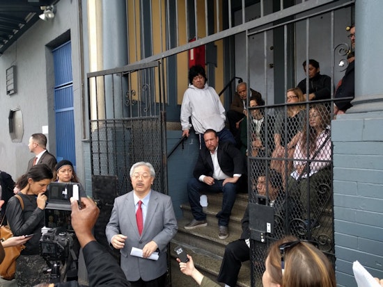 Mayor Lee, Tenants Celebrate Purchase Of 5 Rent-Controlled Buildings