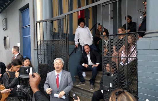 Mayor Lee, Tenants Celebrate Purchase Of 5 Rent-Controlled Buildings