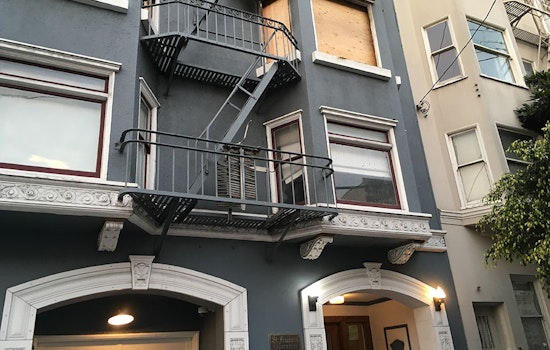 Sunday-afternoon Nob Hill fire displaces 9 people, kills cat