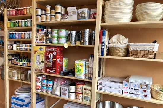 East Cambridge gets a new cafe: Elmendorf Baking Supplies