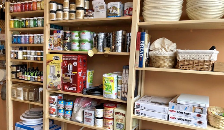 East Cambridge gets a new cafe: Elmendorf Baking Supplies