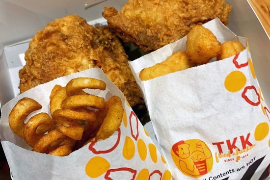 Find bubble tea and more at Flatiron District's new TKK Fried Chicken