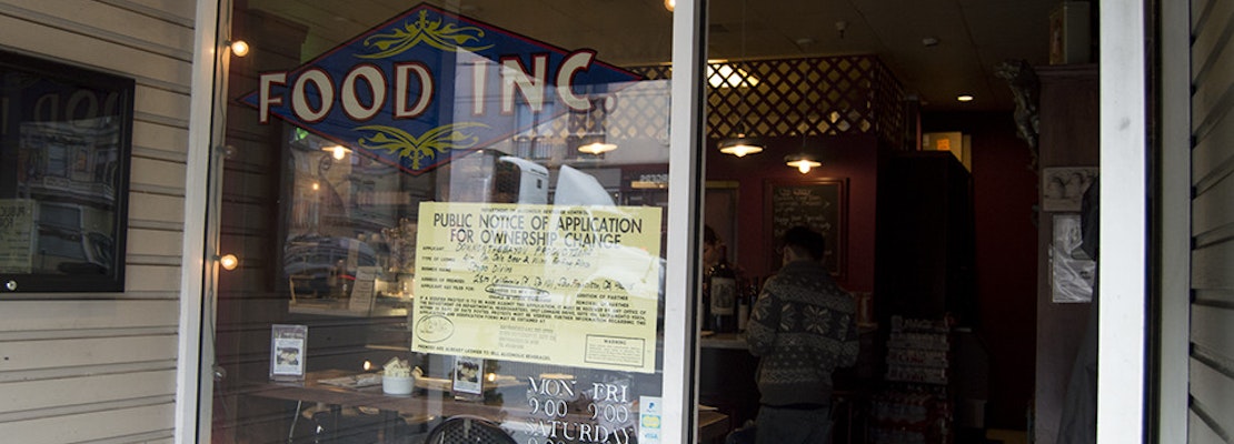 Food Inc. To Close After More Than 20 Years On California & Divis