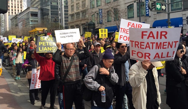 Thousands In SF March In Protest Of NYC Cop's Conviction
