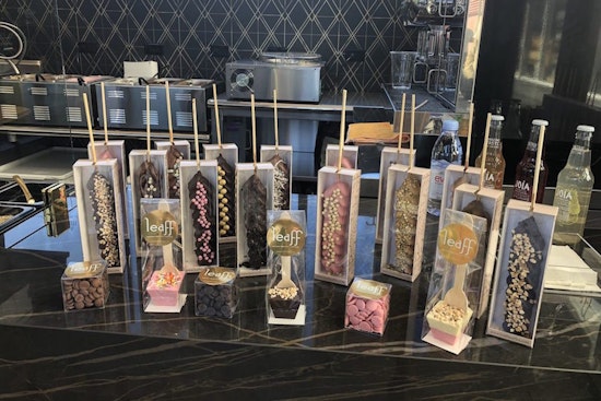 Get decadent waffle sticks and more at Century City's new Leaff Artisan Belgian Waffles