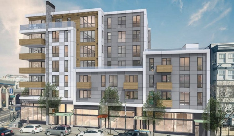 Despite Design Concerns, Planning Commission Approves 63 Units At Polk & California