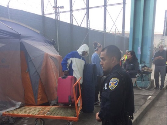 Public Works, SFPD Oust Remaining Campers From Division Street, Showplace Square