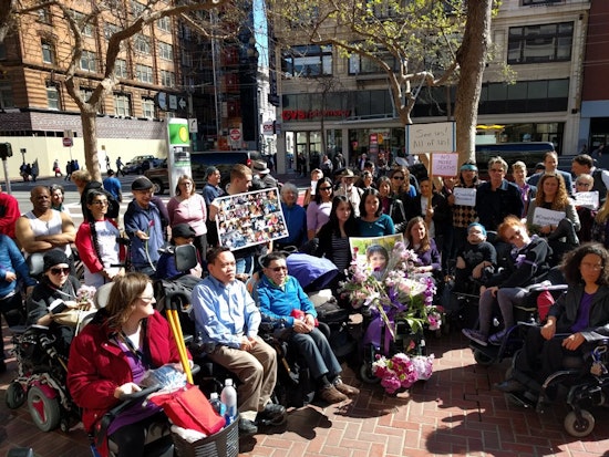 Family, Activists Remember Woman Struck At 7th & Market, Call For Safety Improvements