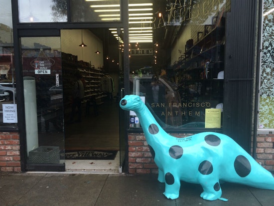 Dino's Back: The Shoe Biz Dinosaur's Mystery Tour Is Over